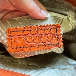 London Fog weather tote bag